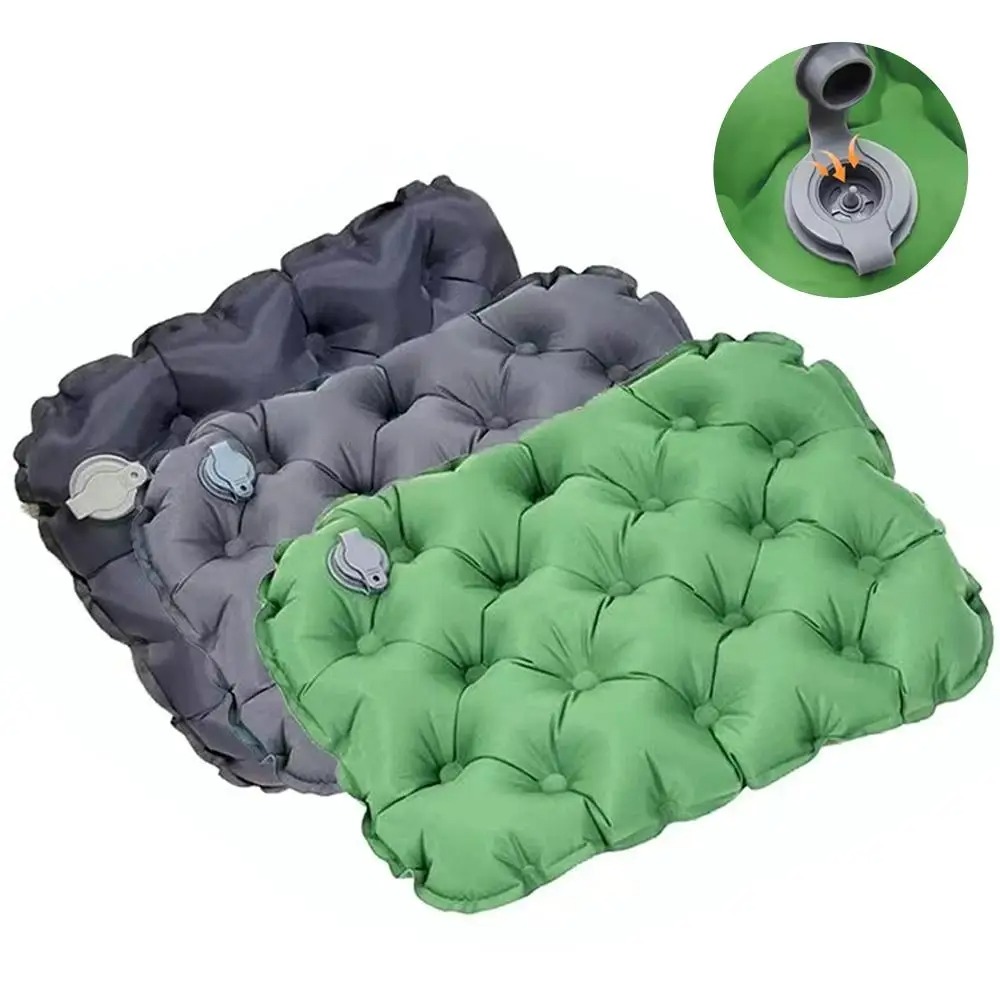 Outdoor Camping Rug - Przenośna Nadmuchiwana Poduszka Siedząca na Kemping,