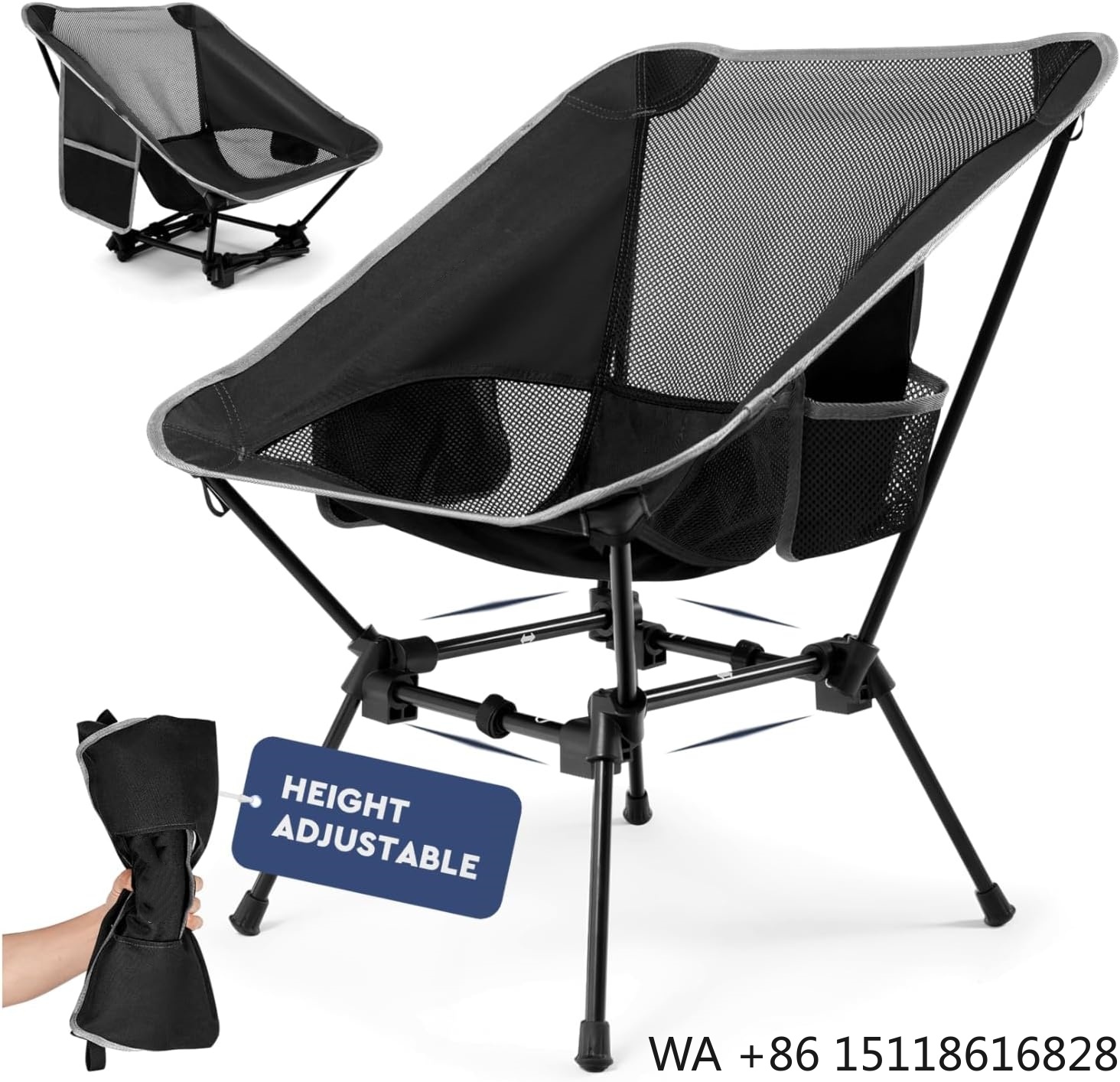 Outdoor Camping Chairs - Lekkie krzesło kempingowe, krzesło kempingowe dla