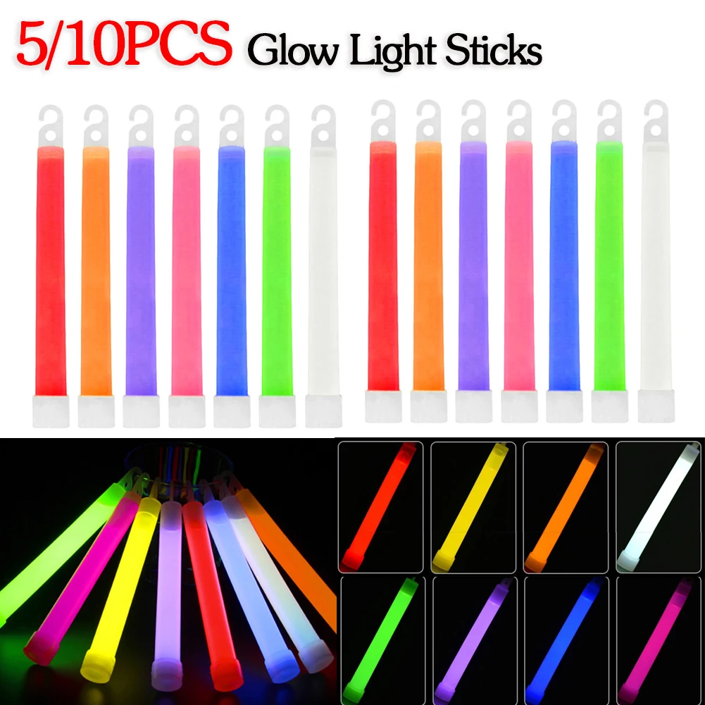 Glow Sticks Survival - 6-calowy zestaw survivalowy Wojskowe pałeczki świetlne