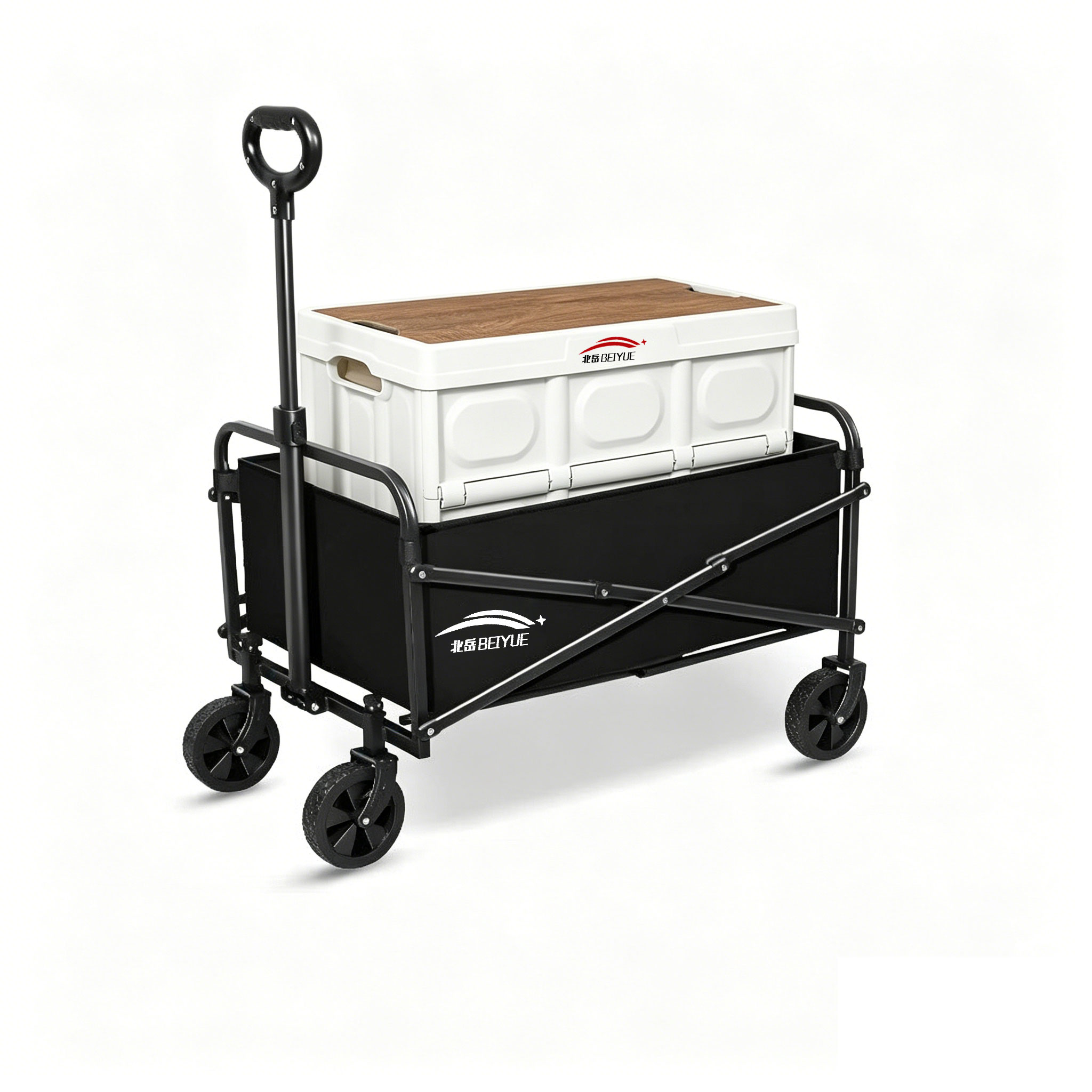 Outdoor Camping Vehicle Wagon - Wózek kempingowy składany z uniwersalnymi kółkami