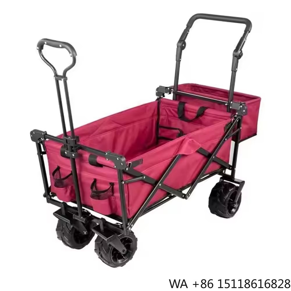 Outdoor Camping Vehicle Wagon - Wózek turystyczny składany z dachem, o