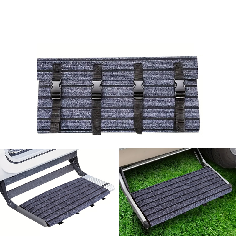 Outdoor Camping Rug - Mata na schodki do przyczepy kempingowej,
