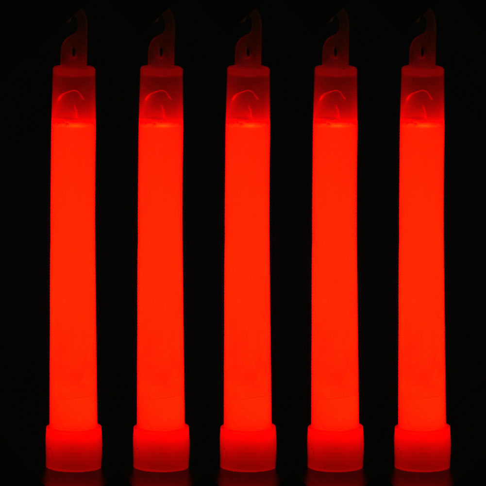 Glow Sticks Survival - 10 szt. Wodoodpornych pałeczek świetlnych do