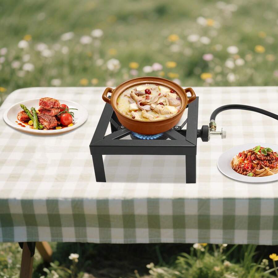 Outdoor Camping Gas Stove - Przenośna kuchenka gazowa z pojedynczym palnikiem,
