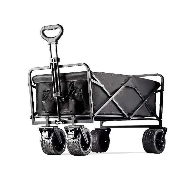 Outdoor Camping Vehicle Wagon - Lekki, przenośny, składany wózek stalowy 150L,