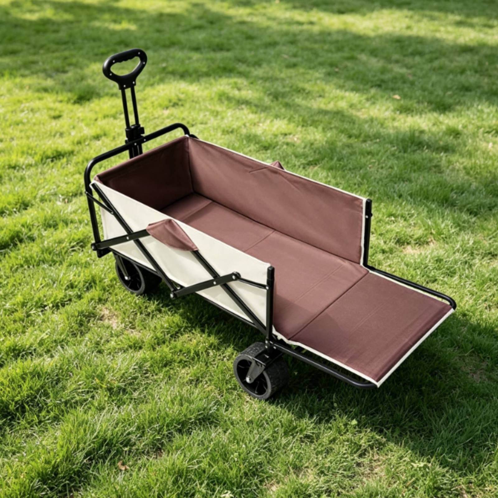Outdoor Camping Vehicle Wagon - Wytrzymały wózek kempingowy, bardzo duży, składany
