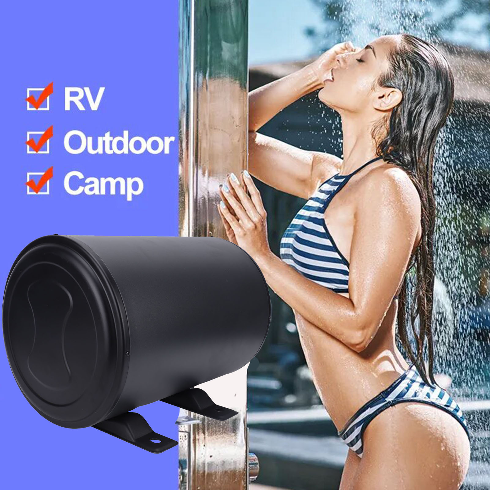 Przepływowy podgrzewacz wody 1 – Outdoor Camping Showers recenzja i cena