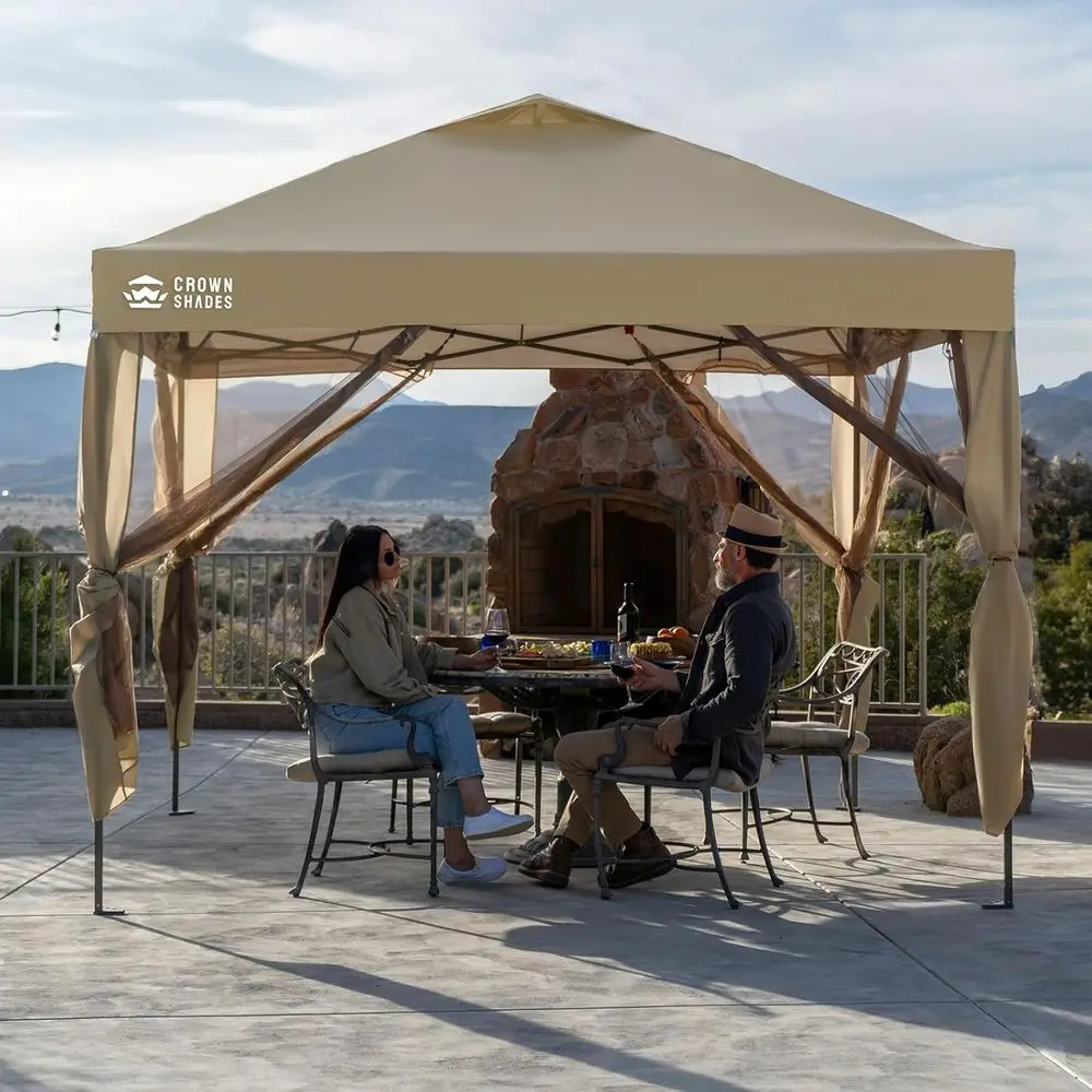 Namiot moskitiera 10x10 z 4 li – Outdoor Camping Gazebo recenzja i cena
