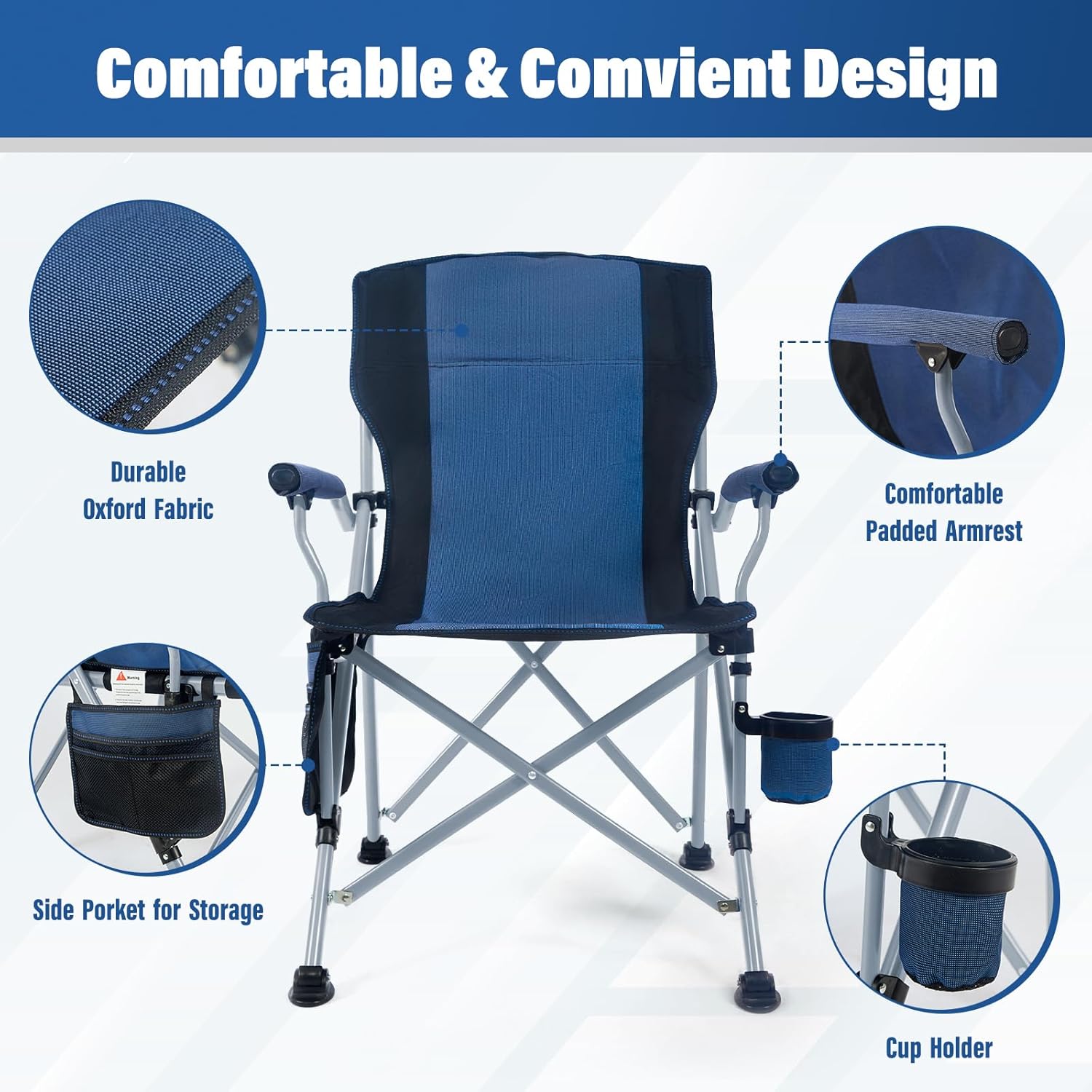 Hurtownia fabryczna: Składane  – Outdoor Camping Chairs recenzja i cena