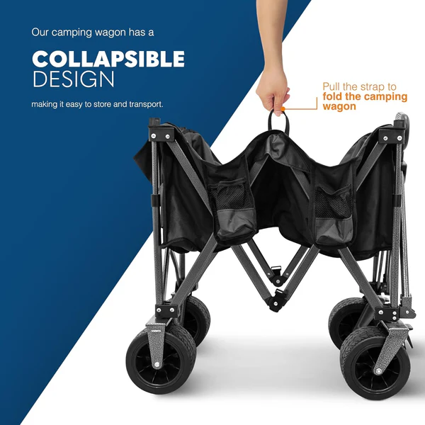 Składany wózek kempingowy, prz – Outdoor Camping Trolley recenzja i cena