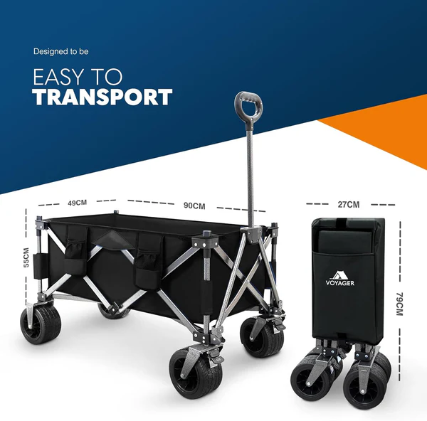 Składany wózek kempingowy, prz – Outdoor Camping Trolley recenzja i cena