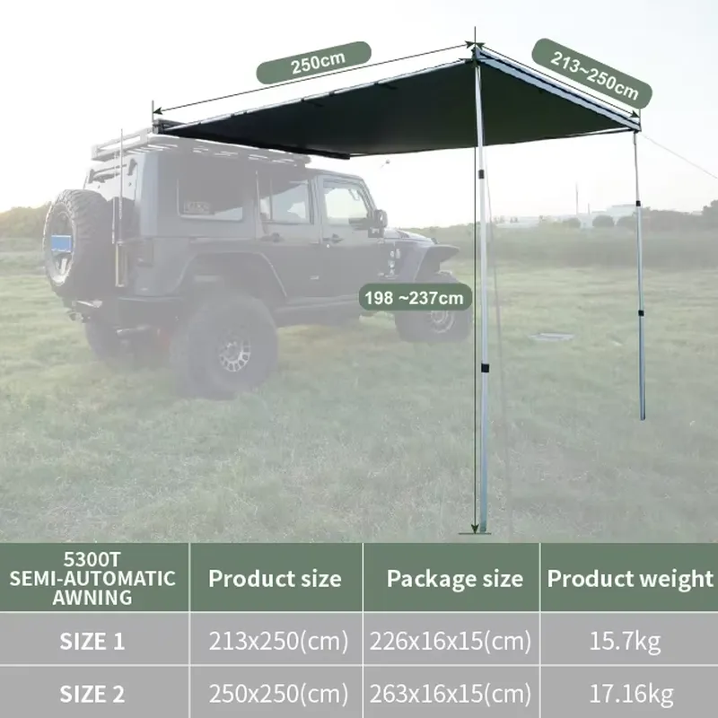 Awnlux 4x4 Rozkładana Markiza  – Outdoor Camping Vehicle recenzja i cena