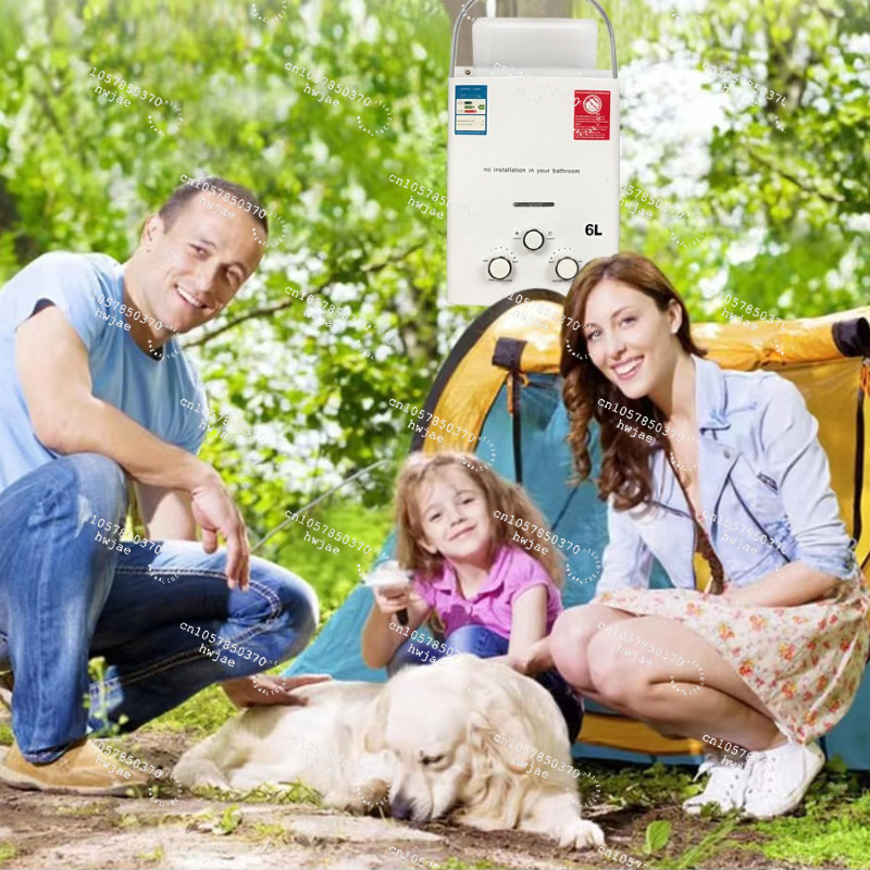 Nowy Przepływowy Podgrzewacz W – Outdoor Camping Hot Water Shower recenzja i cena