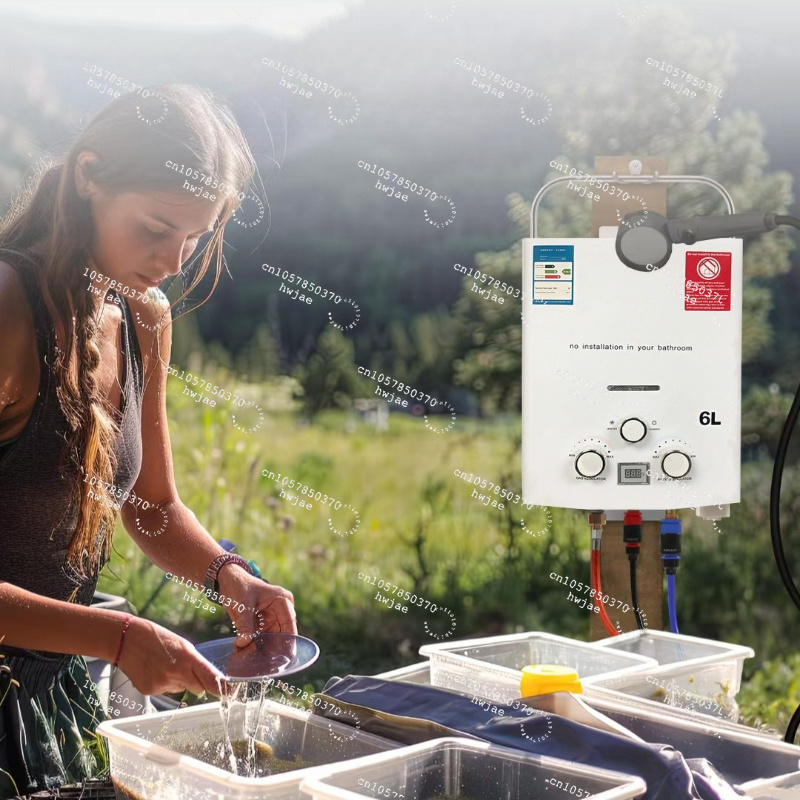 Nowy Przepływowy Podgrzewacz W – Outdoor Camping Hot Water Shower recenzja i cena