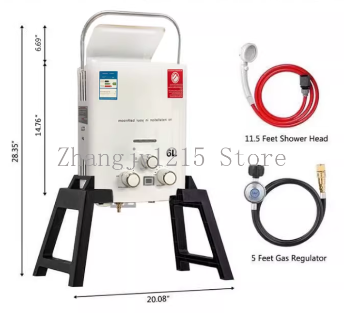 Bezprzewodowy podgrzewacz wody – Outdoor Camping Hot Water Shower recenzja i cena