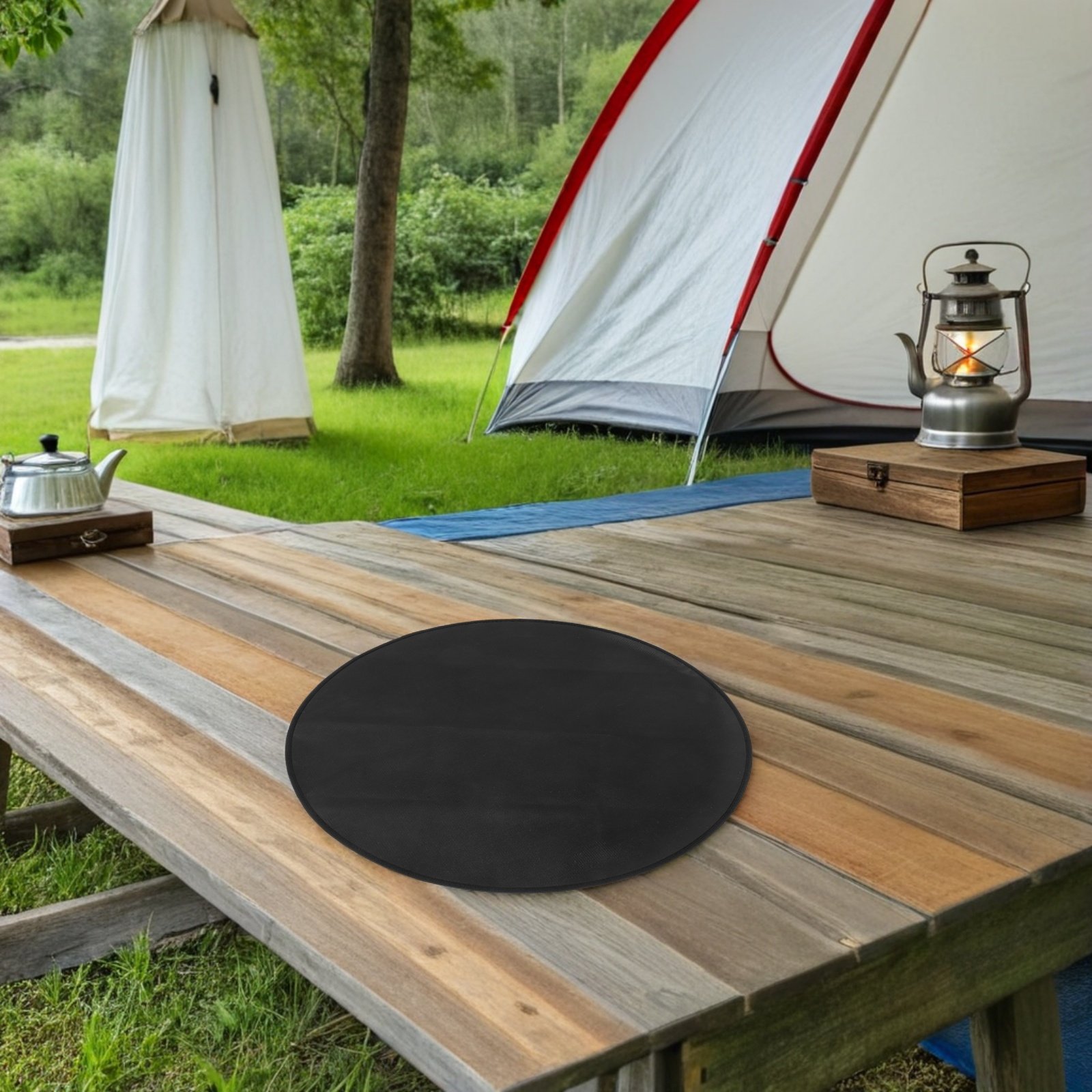 Ognioodporna Okrągła Mata do G – Outdoor Camping Gas Stove recenzja i cena