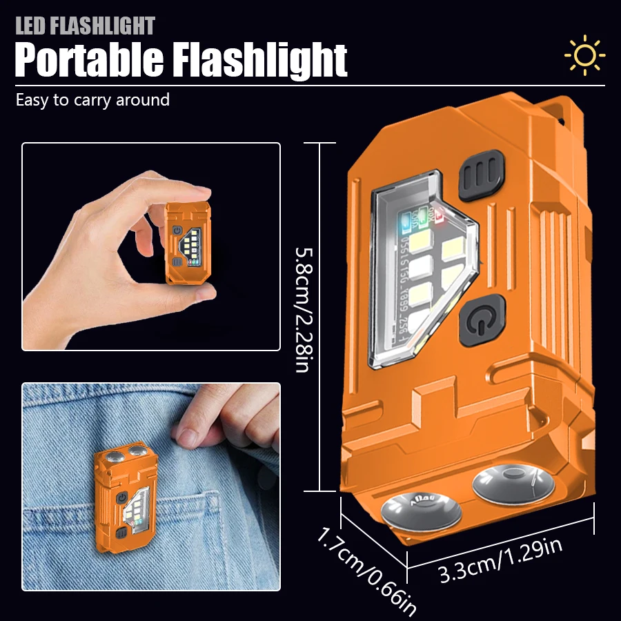 Mini Latarka EDC Brelok Akumul – Headlamp recenzja i cena