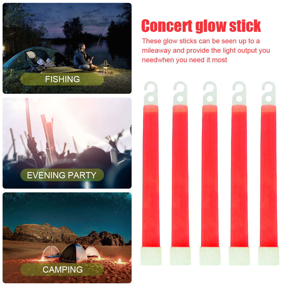 10 szt. Świecące pałeczki kemp – Glow Sticks Survival recenzja i cena