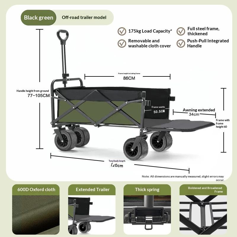 Wyprzedaż Fabryczna Wózek Plat – Outdoor Camping Trolley recenzja i cena