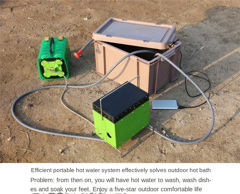 BRS-93 BRS-93A Samochodowy Now – Outdoor Camping Hot Water Shower recenzja i cena