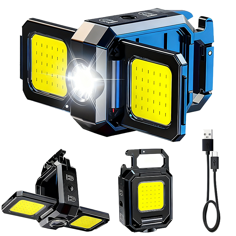 Mini Latarka Brelokowa COB Świ – Outdoor Camping Lighting recenzja i cena