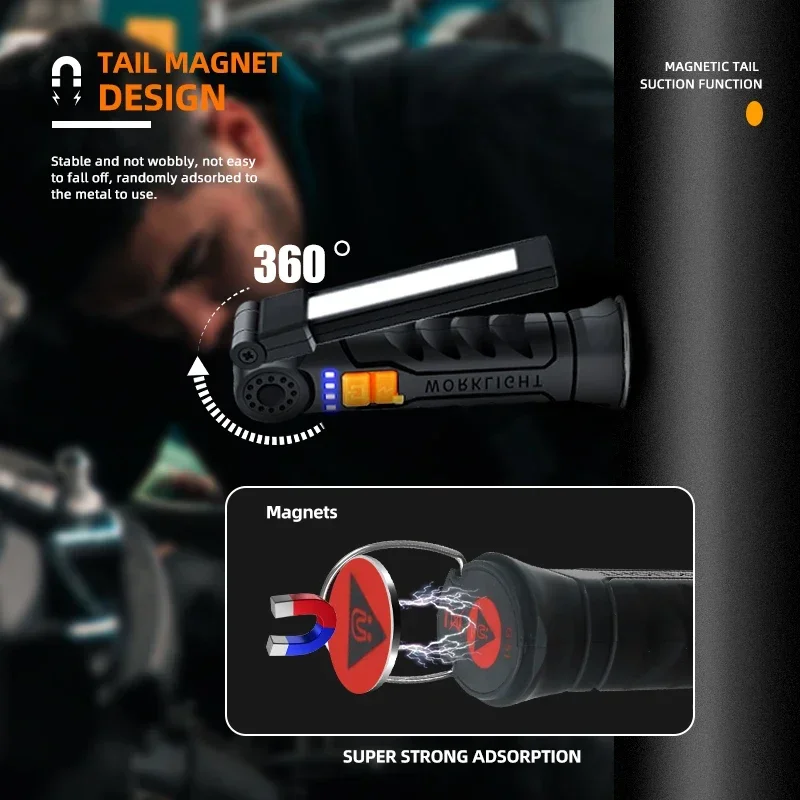 Akumulatorowa latarka LED z ma – Outdoor Camping Lighting recenzja i cena