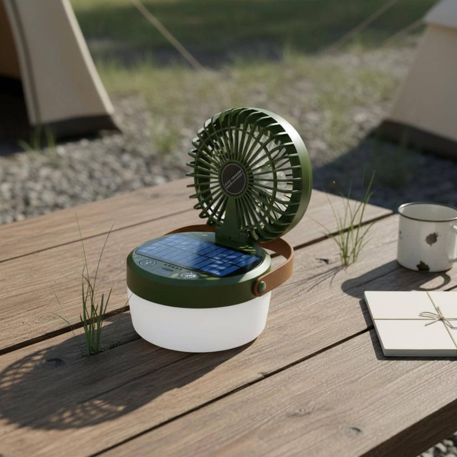 Solarna lampa kempingowa z wen – Outdoor Camping Gear recenzja i cena