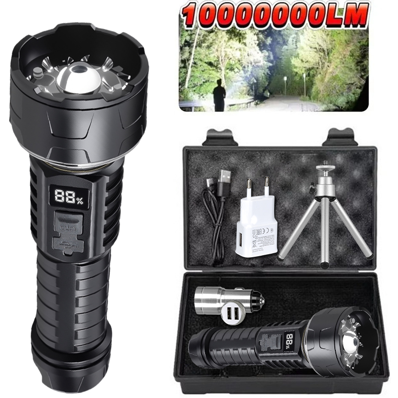 Latarka COB LED Akumulatorowa  – Outdoor Camping Lighting recenzja i cena