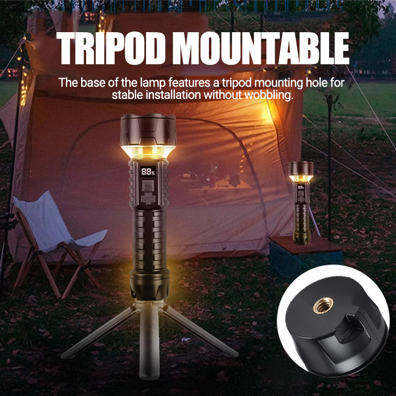 Latarka COB LED Akumulatorowa  – Outdoor Camping Lighting recenzja i cena