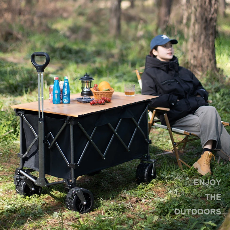 Wózek Kempingowy MOEYE 220L Du – Outdoor Camping Trolley recenzja i cena