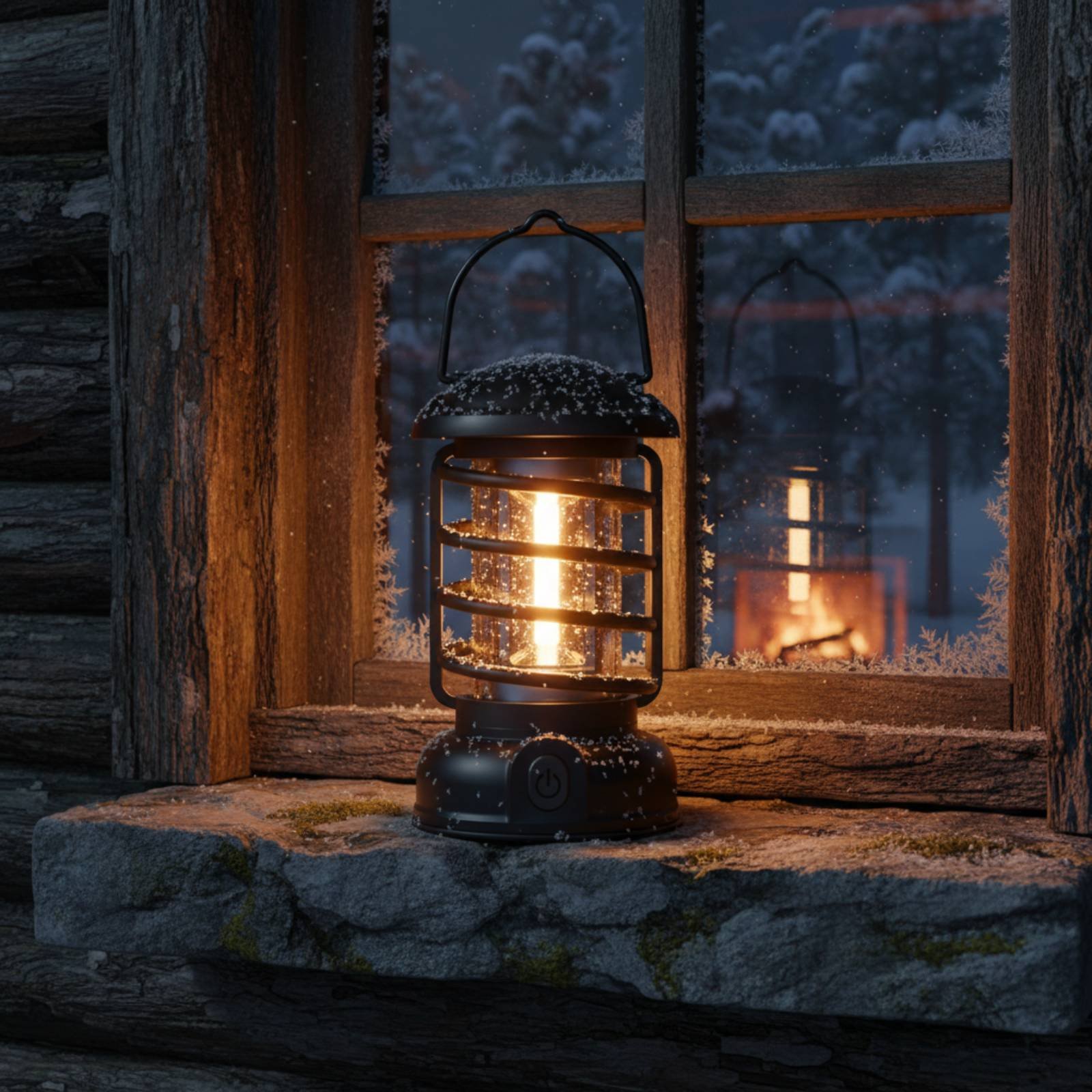 Retro Lampa Kempingowa z Dwoma – Outdoor Camping Lighting recenzja i cena