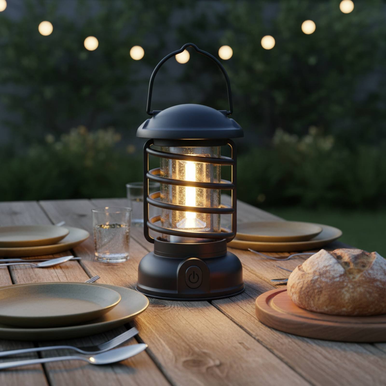 Retro Lampa Kempingowa z Dwoma – Outdoor Camping Lighting recenzja i cena