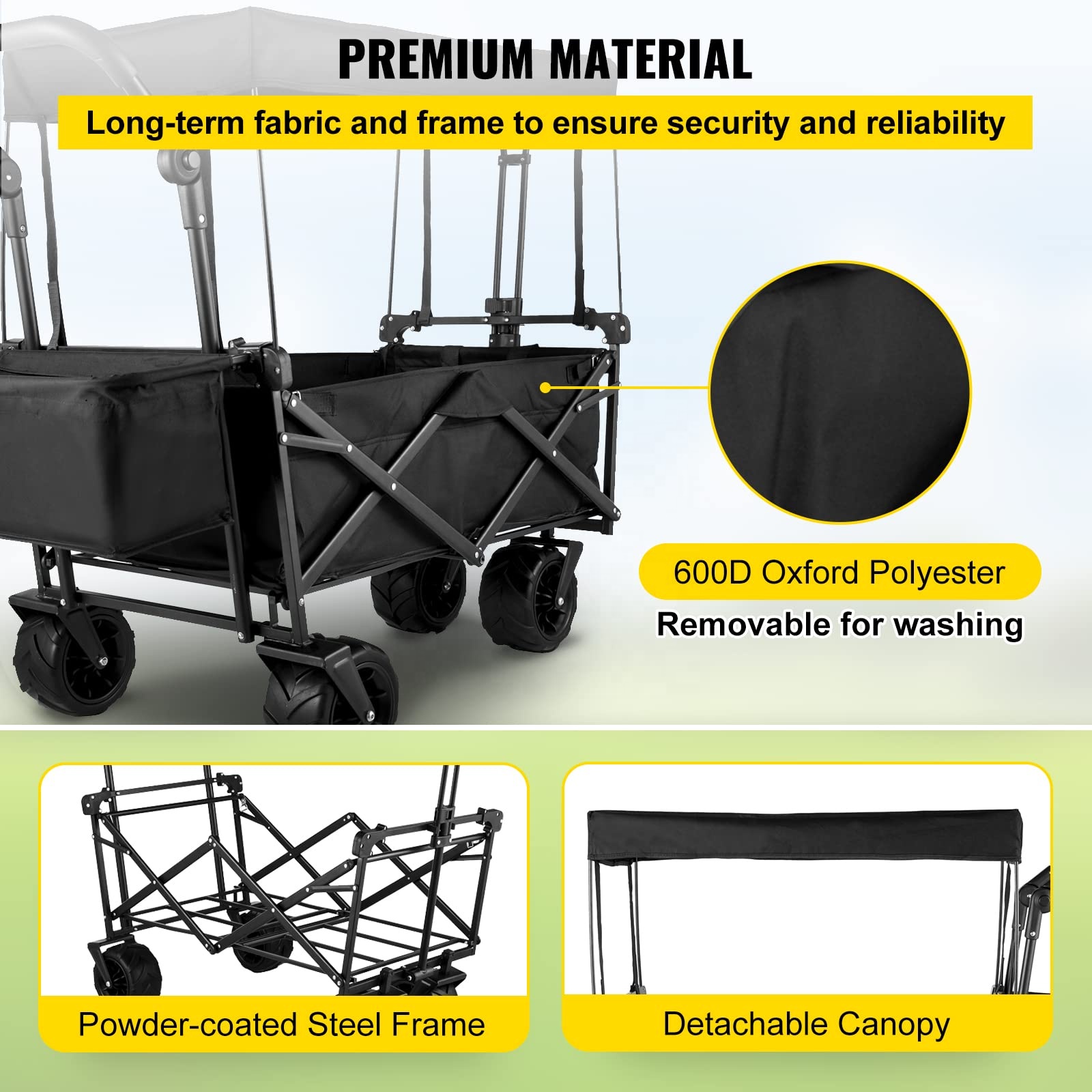 Składany wózek kempingowy na z – Outdoor Camping Trolley recenzja i cena