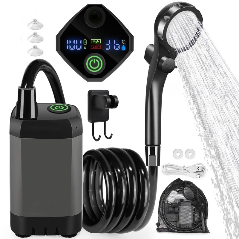 Elektryczny prysznic zewnętrzn – Outdoor Camping Showers recenzja i cena