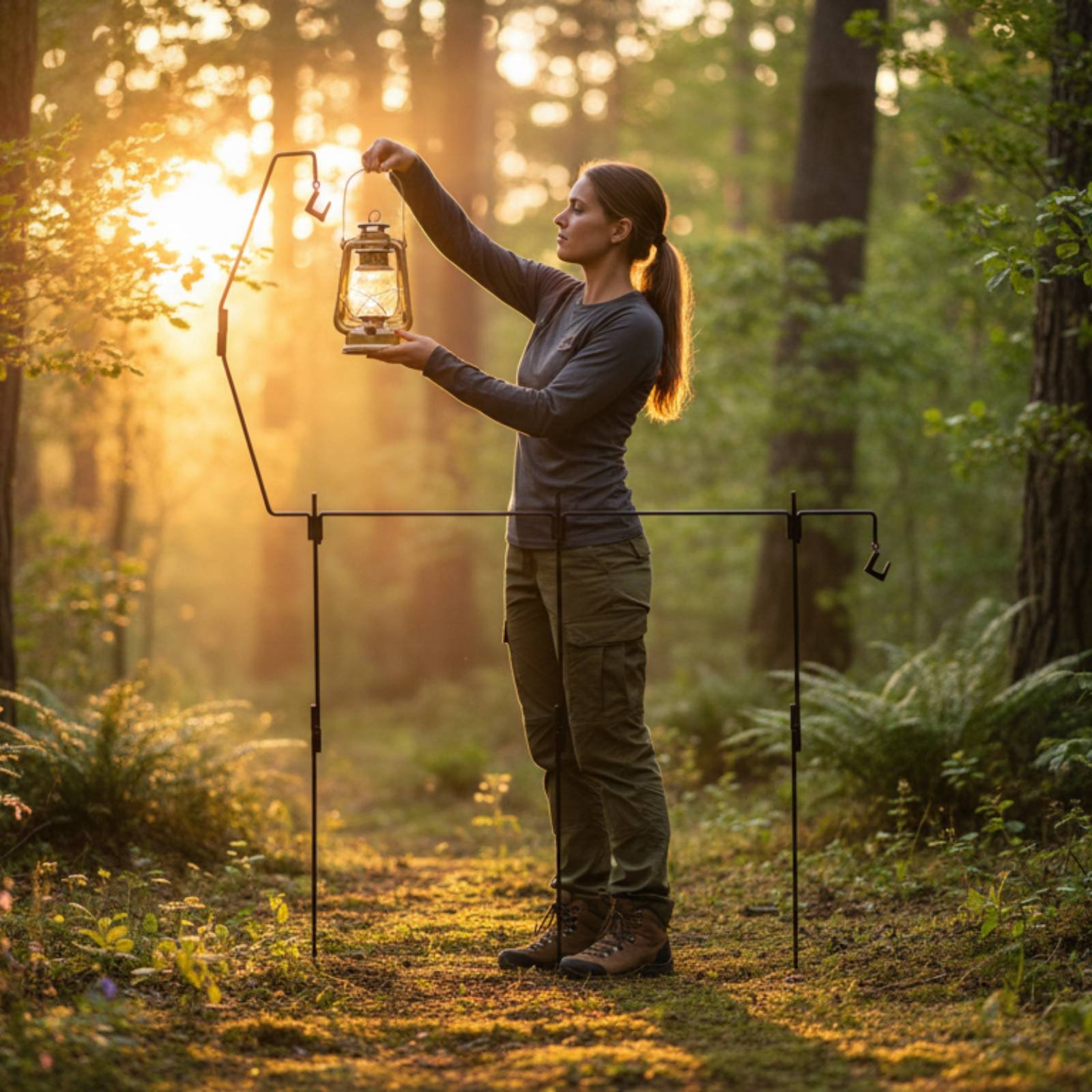Stojak na latarnię kempingową, – Outdoor Camping Gear recenzja i cena