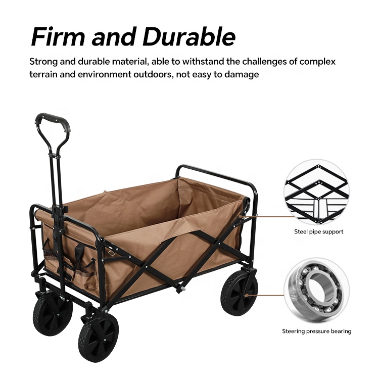 Wózek wędkarski HOMFUL, składa – Outdoor Camping Trolley recenzja i cena