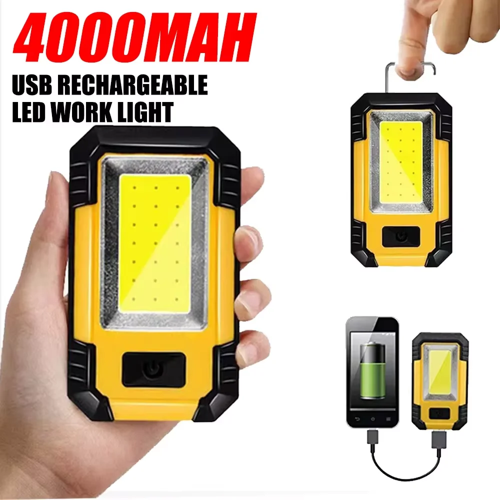 Przenośna lampa robocza z akum – Outdoor Camping Lighting recenzja i cena