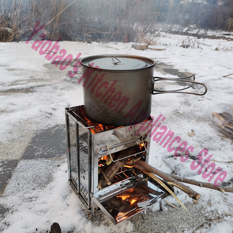 Przenośny piec na drewno do uż – Cooking Outdoor Camping recenzja i cena