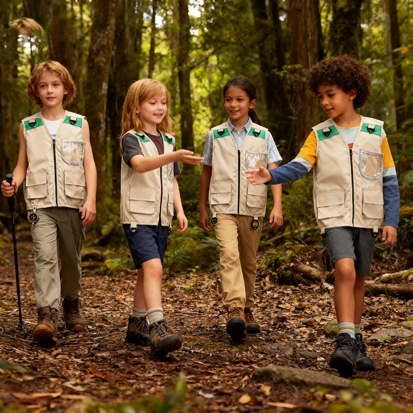 Kamizelka cargo dla dzieci, be – Outdoor Camping Kids Activities recenzja i cena
