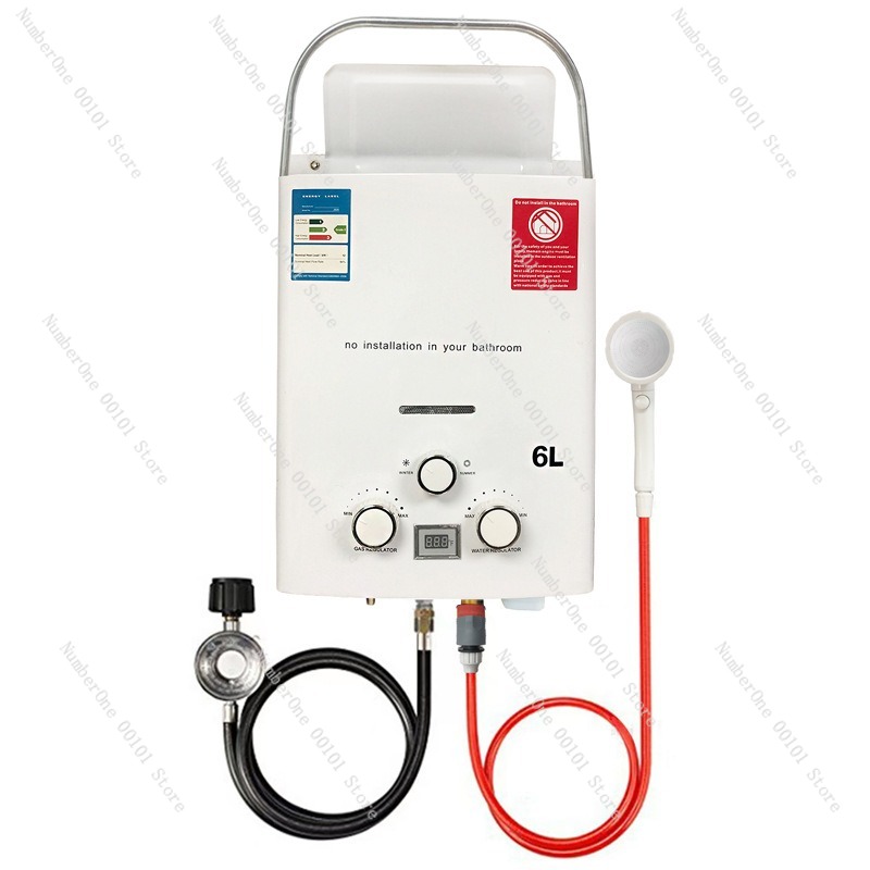 Przenośny podgrzewacz wody na  – Outdoor Camping Hot Water Shower recenzja i cena