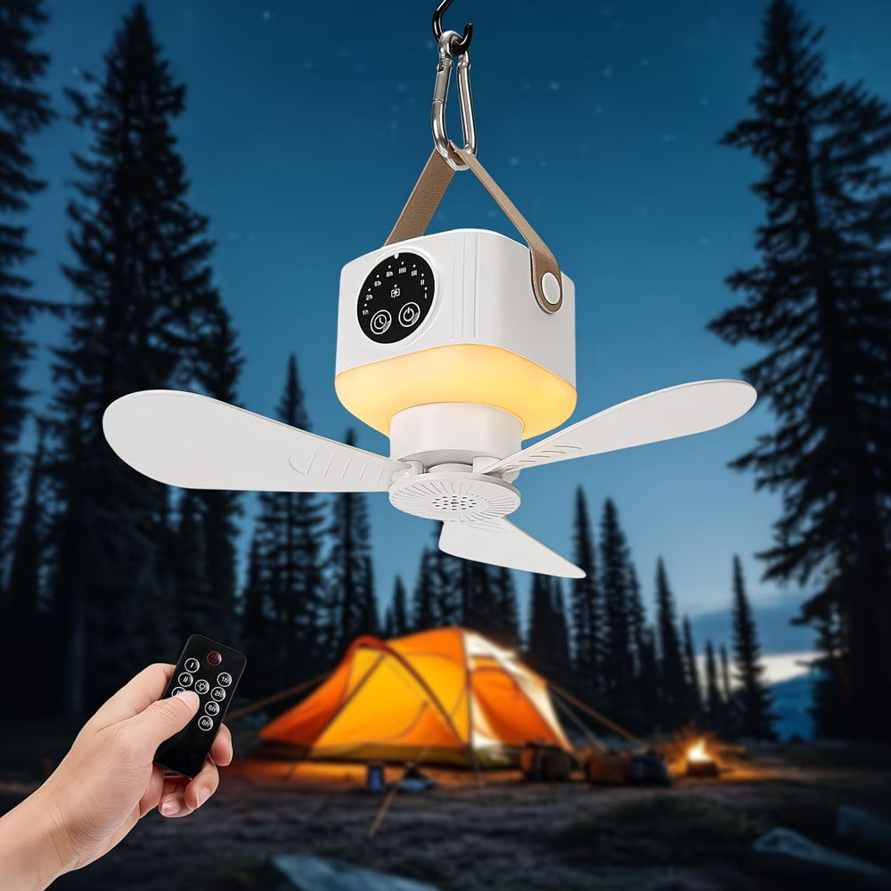 Przenośny wentylator sufitowy  – Outdoor Camping Gazebo recenzja i cena