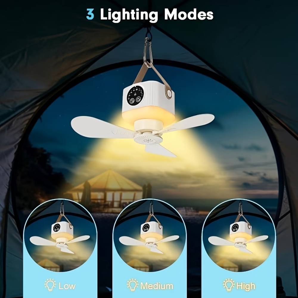 Przenośny wentylator sufitowy  – Outdoor Camping Gazebo recenzja i cena