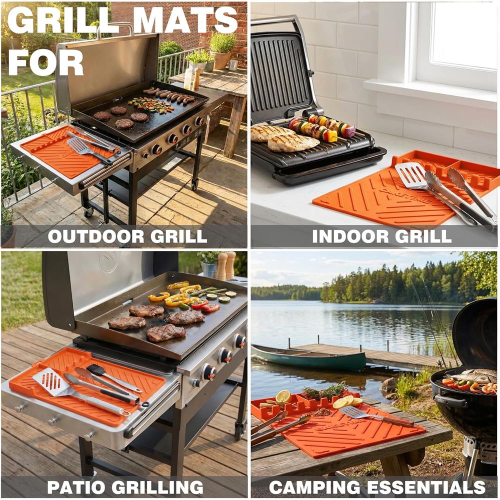 Silikonowe maty do grilla lub  – Cooking Outdoor Camping recenzja i cena