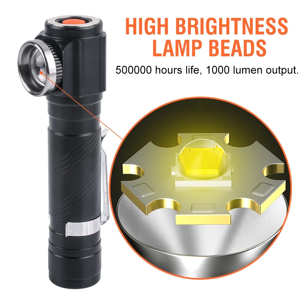 Super Jasna Dioda LED 90 °   L – Headlamp recenzja i cena