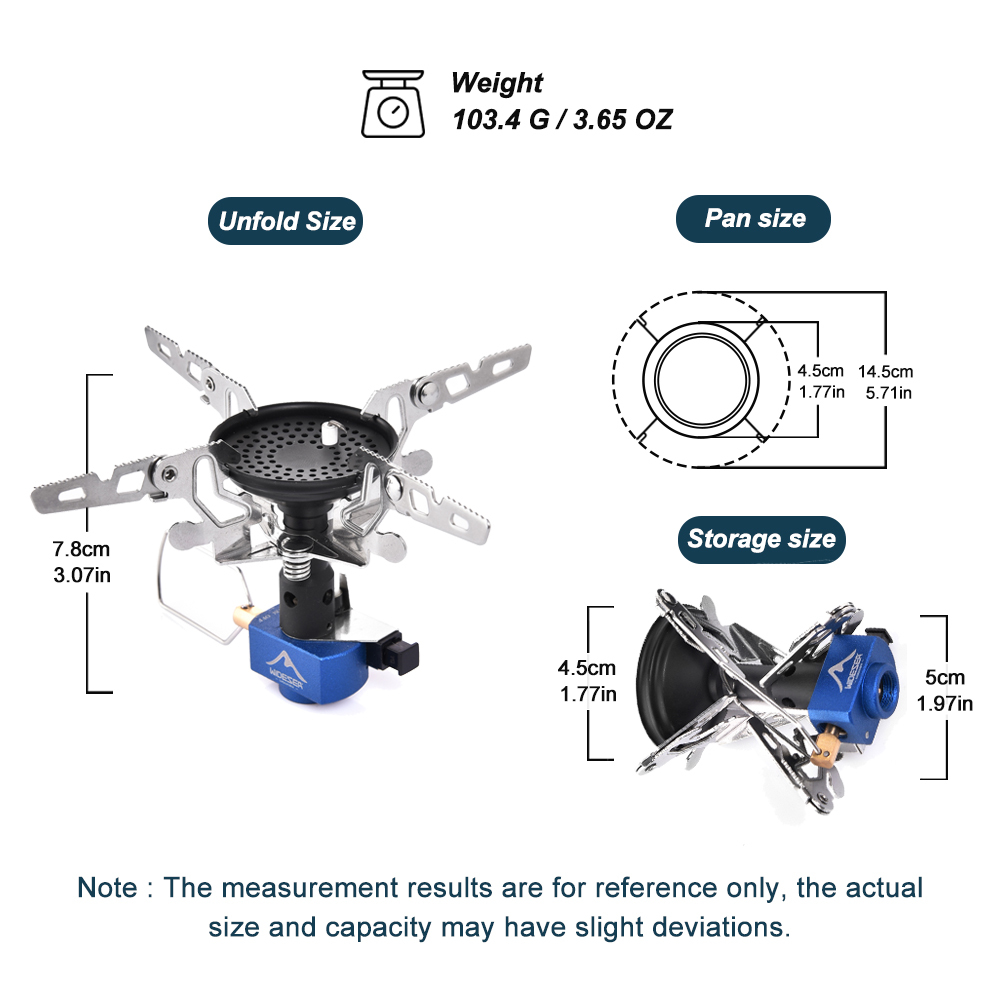 Kuchenka Gazowa Kempingowa Zew – Outdoor Camping Gas Stove recenzja i cena