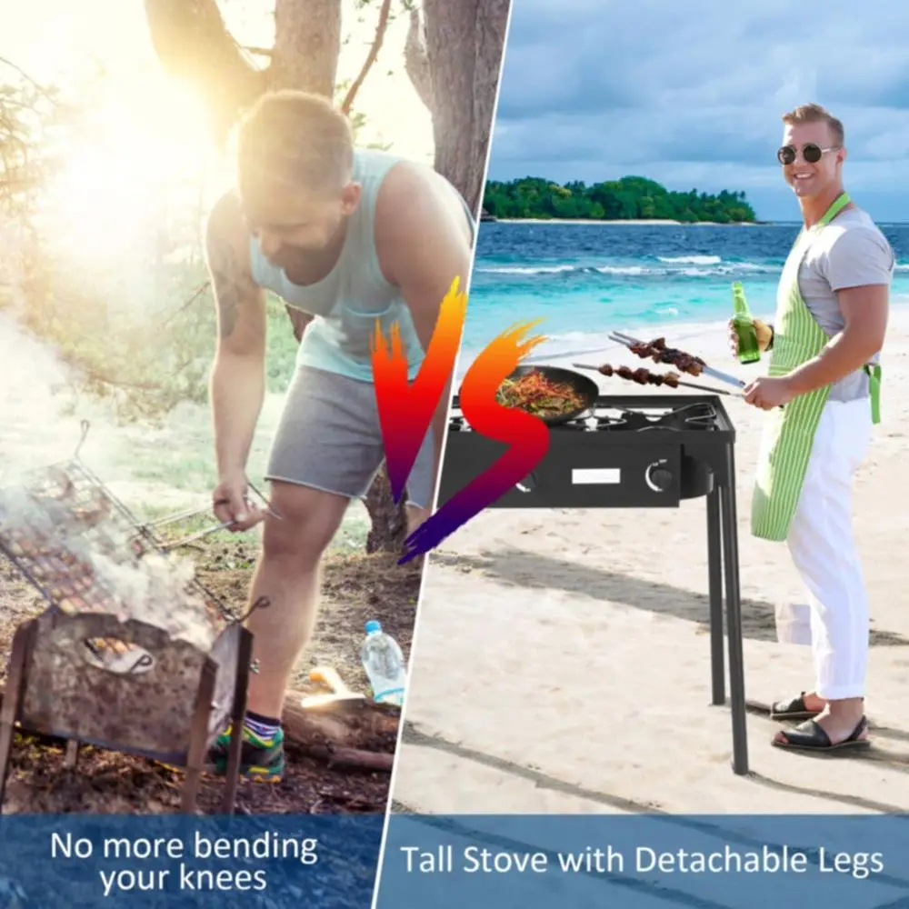 Przenośna kuchenka gazowa na p – Outdoor Camping Gas Stove recenzja i cena