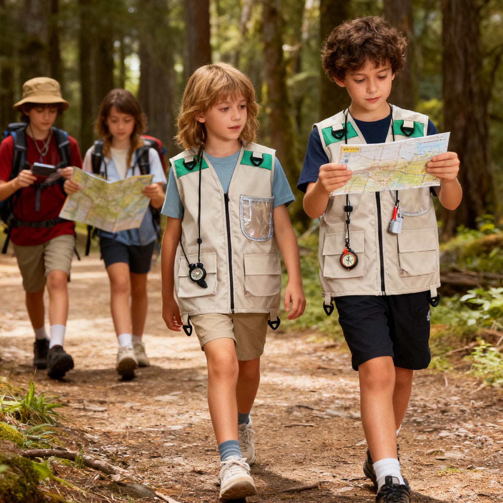 Kamizelka wędkarska dla dzieci – Outdoor Camping Kids Activities recenzja i cena