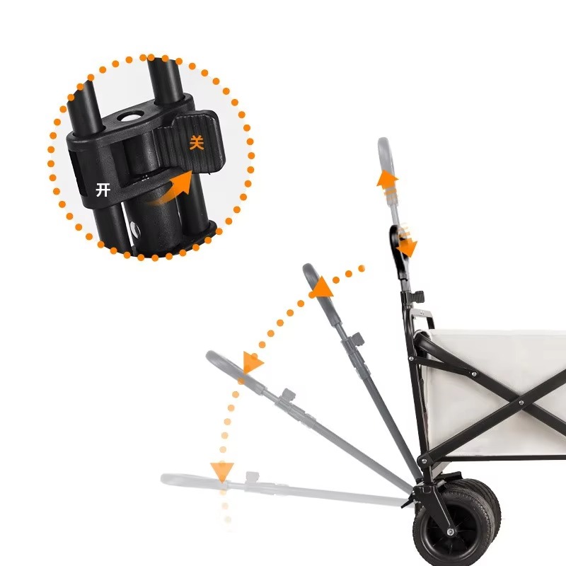 Lekki, przenośny, składany wóz – Outdoor Camping Vehicle Wagon recenzja i cena