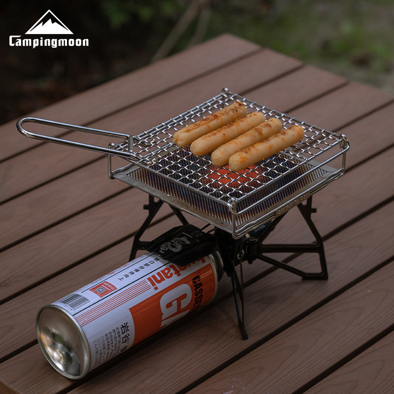 CAMPINGMOON Składana siatka do – Outdoor Camping Gas Stove recenzja i cena